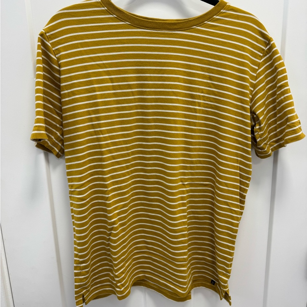 Women’s Pendleton Mustard and White Striped Tee
